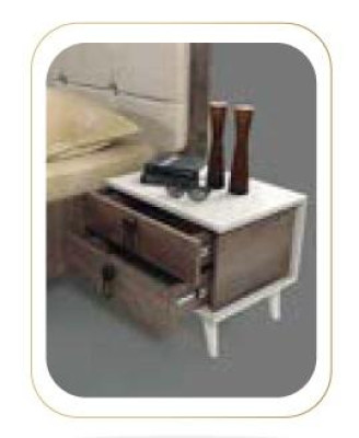 Tables de chevet Groupes Lits Bois Meubles Italiens Salon