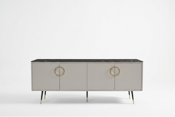 Bahut Commode Meuble Meuble télé Meuble de salon Armoire Étagère Commode Support TV Bois