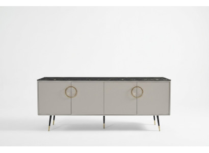 Bahut Commode Meuble Meuble télé Meuble de salon Armoire Étagère Commode Support TV Bois
