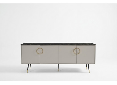Bahut Commode Meuble Meuble télé Meuble de salon Armoire Étagère Commode Support TV Bois