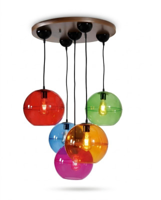 Luminaire de design Plafonnier Lampes modernes Argent Applique murale Lustre Coloré Lustre