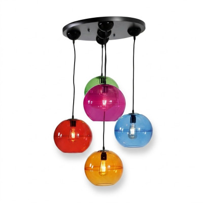 Luminaire design Lustre Lustres Plafonniers Moderne Argent Applique Murale Lustre Coloré