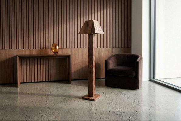 Lampe sur pied en bois véritable de luxe lampe de lampadaire lumières lampe de sol luminaire lampes de luxe