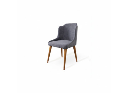 Chaise 1 place Fauteuil en bois de luxe de la classe Mobilier de design de salle à manger en bois de fauteuil