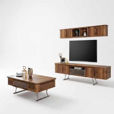 Meuble TV Table TV Design Armoire TV Unité murale Table Meuble TV Buffet Bas