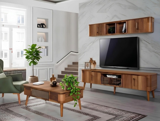 Mur bois mur style salon meuble étagère moderne dressing nouveau unité murale moderne nouvelle