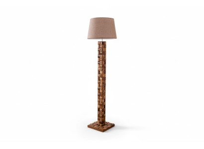 Lampe de sol Lampe sur pied Lumières debout Lampes Marron Lampe moderne Mobilier neuf