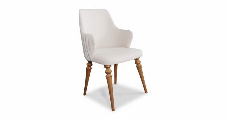 Chaise Chaises Design de luxe Fauteuil Bois Rembourrage nouveau Moderne Salle à manger Mobilier Bois