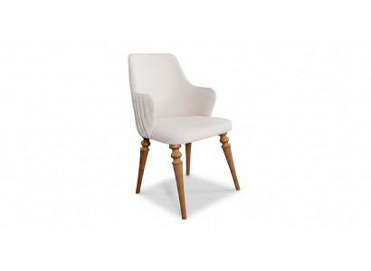 Chaise Chaises Design de luxe Fauteuil Bois Rembourrage nouveau Moderne Salle à manger Mobilier Bois
