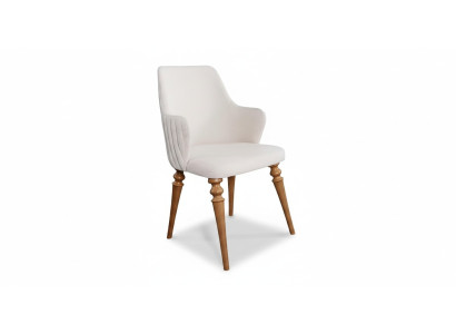 Chaise Chaises Design de luxe Fauteuil Bois Rembourrage nouveau Moderne Salle à manger Mobilier Bois
