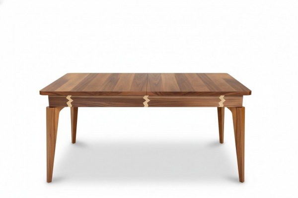 Tables de salle à manger Tables en bois Mobilier de style italien Table à manger de luxe 160x90 nouvelle