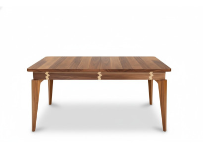 Tables de salle à manger Tables en bois Mobilier de style italien Table à manger de luxe 160x90 nouvelle