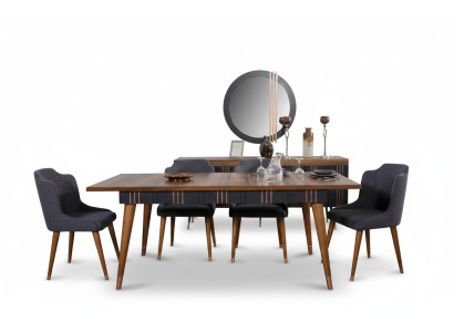 Table Table à manger Bois Tables Style Mobilier Italien De Luxe 160 x 90 tables en bois