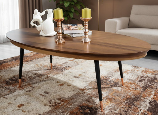 Table basse Table basse Salon Blanc De luxe Tables basses Design Tables en bois