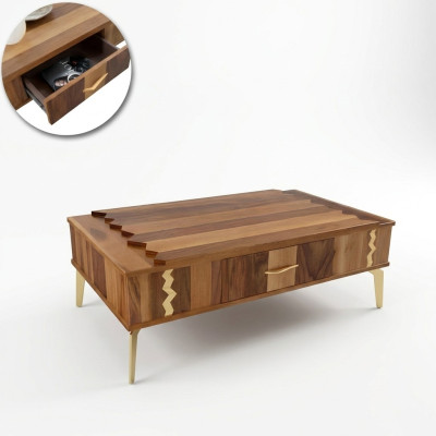 Table basse Salon Design Tables Tables basses Mobilier Table Table d'appoint Bois