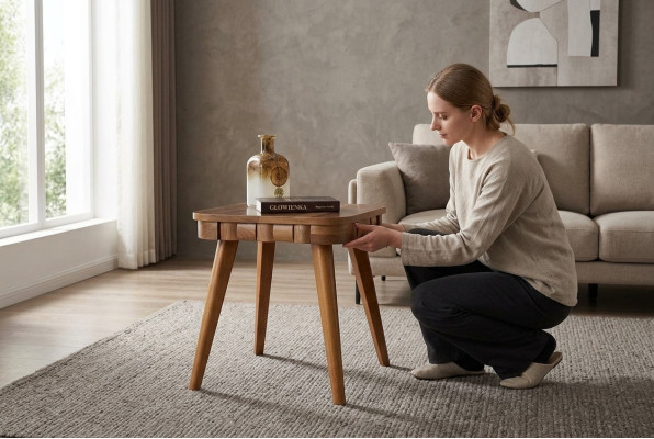 Table d'appoint Table basse Table basse Table de design Table de salon Bois