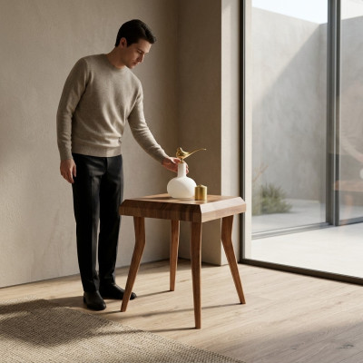 Table d'appoint Tables en bois Tableaux modernes Table basse Table basse italienne Meubles.