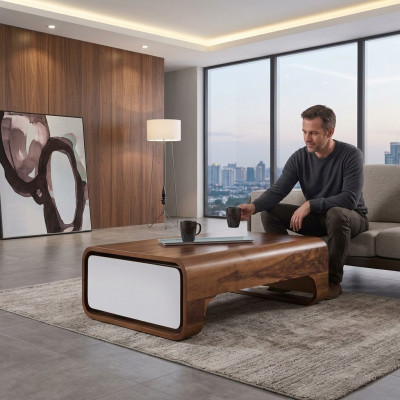Mobilier de salon Côté Table basse de luxe Design Canapé Table Basse Tables Basses