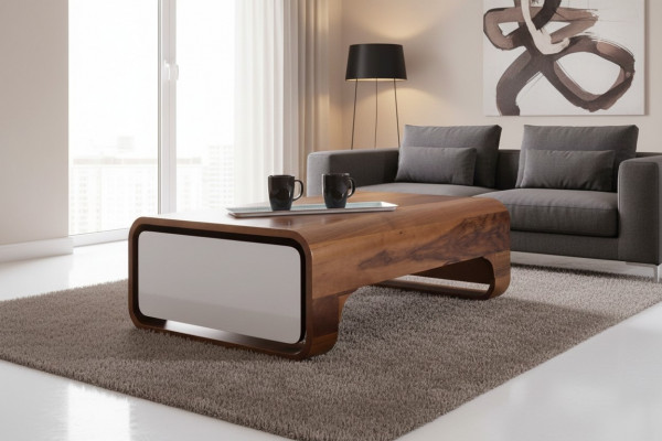 Mobilier de salon Côté Table basse de luxe Design Canapé Table Basse Tables Basses
