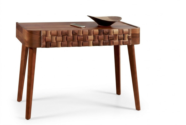 Table console style meuble Console Schmink Table style italien Chevets marrons