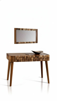 Table console Commodes Style de meubles Table de maquillage console Style italien marron
