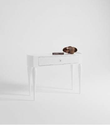 Buffet Console Table Bois Tables Basses Murale Meubles d'Appoint Consoles 110cm