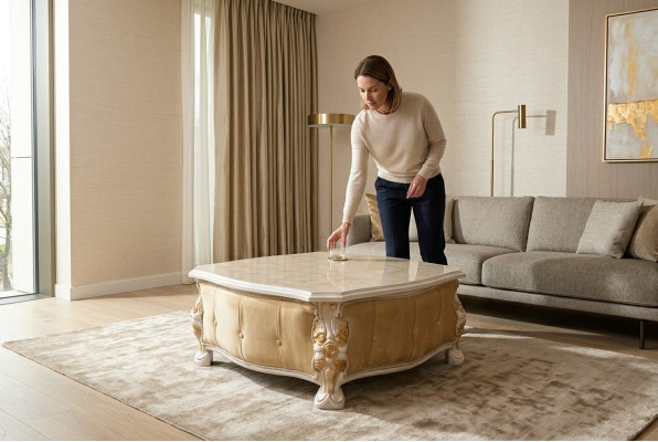 Tables Design élégant meubles Canapé Tables Tables basses Carré de luxe