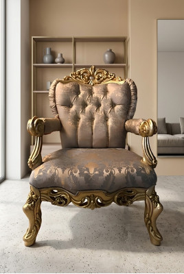 Fauteuil Luxe Rembourrage Textile Designer 1 Place Rembourré Siège EinSeat Nouveau mobilier