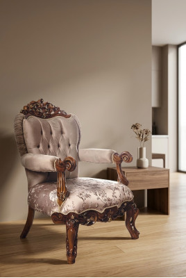 Sessel Thron Sessel Couch Barock Stühle Möbel Einrichtungsgegenstände Samt Gold