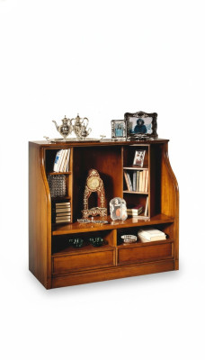 Mobilier de salon TV marron Armoire de luxe marron Commode Armoires Etagères Bois