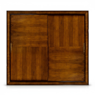 Armoire en bois brun Meubles Armoire de luxe Armoires à portes coulissantes neuves