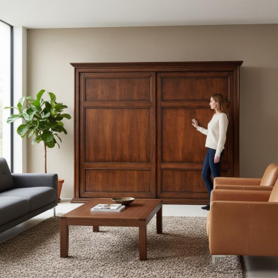 Portemanteau Chambre Classique r Armoire Penderie Étagère Placards à vêtements