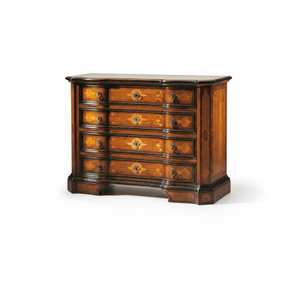 Italie Maison de campagne Commode Armoire Luxe Commodes Armoire Étagère Meuble Armoire en bois