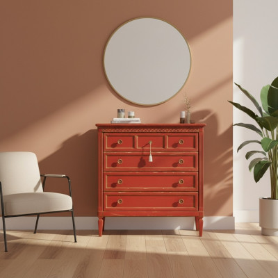 Mobilier italien Buffet Commode en campagne Armoires Meubles Massifs