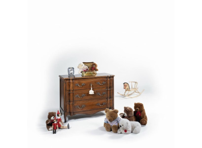 Design Sideboard 130cm Sideboard Garderobe Designer Loft Kommode Braun Holzmöbel