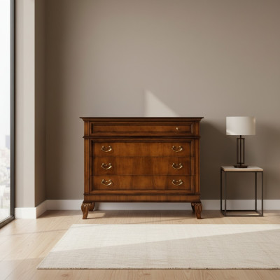 Buffet classique en bois Armoire Armoire Cabinet Nouvelle commode Chiffonnier Chiffonnier de chambre
