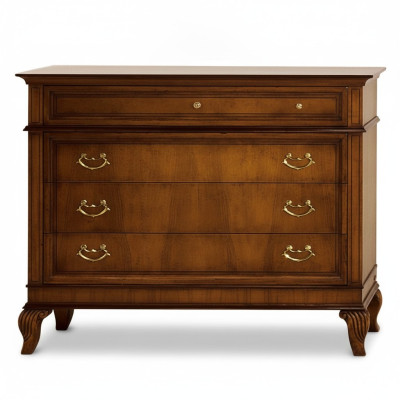 Buffet classique en bois Armoire Armoire Cabinet Nouvelle commode Chiffonnier Chiffonnier de chambre