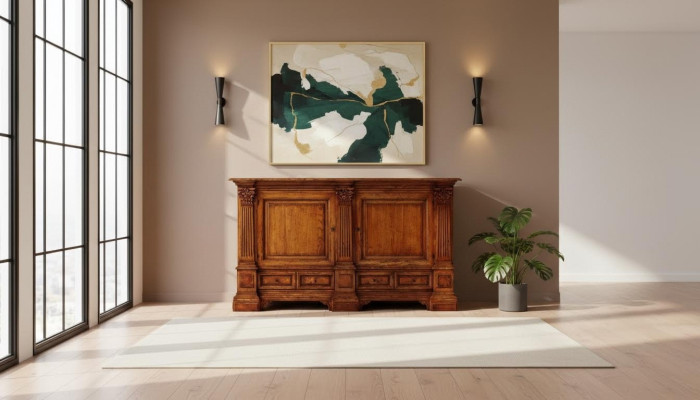 Buffet Commode Vitrine Salon Bois Buffet Buffet Armoire Nouveau