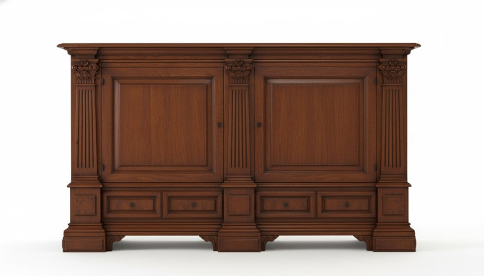 Buffet Commode Vitrine Salon Bois Buffet Buffet Armoire Nouveau