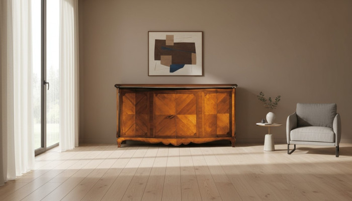 Ameublement Etagères Vitrines Buffet Bahut Meubles Italiens Bois massif 200cm