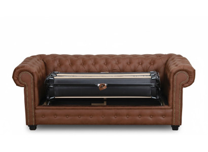Canapé-lit Chesterfield Canapé avec fonction lit Canapé Tapisserie Meubles Canapés