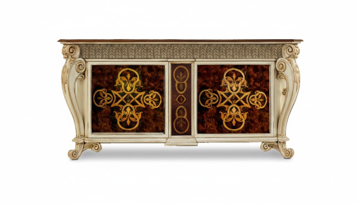 Buffet Armoire Étagère en bois Buffet Armoires Meubles de luxe venant d'Italie