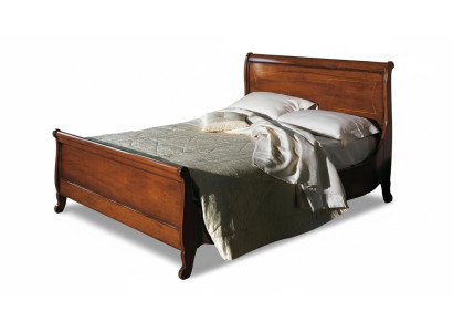 Lit rembourré classique Chambre à coucher Lits Marron 160x200cm Bois Massif neuf