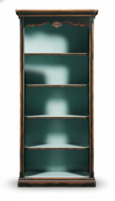 Étagère Armoire Bibliothèque pour Bureau Étagère Marron Armoire Haute Bois Massif Nouveau