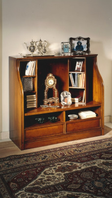 Console TV Bas Armoire Basse Étagères Salon Bois Marron Commode Tables Meuble TV
