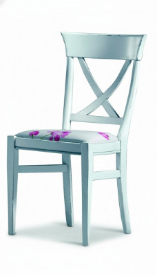 Fauteuil de maison de campagne 1x chaise de salle à manger fauteuil de salon chaise en bois chaises de cuisine.