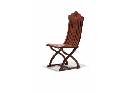 Salle à manger Bois massif Salon Siège Chaise rembourrée Bois neuf Landhfrom Fauteuil Chaise 1x