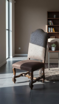 Chaises de design de luxe Chaise rembourrée Fauteuil Mobilier de bureau neuf Salle à manger Mobilier en bois