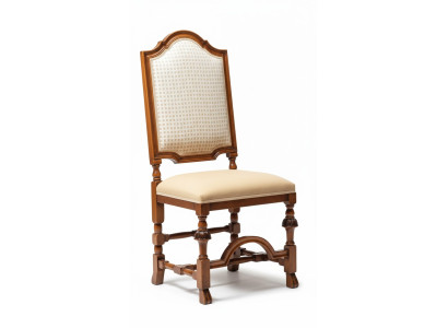 Chaise 1 place Fauteuil en bois de luxe de classe mobilier et design Siège en bois Salle à manger neuf