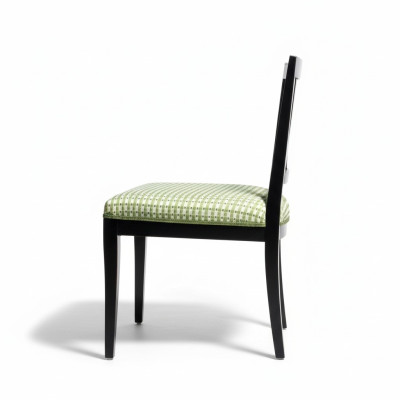 Salle à manger Chaise en bois Italie Mobilier Design classique Fauteuils Fauteuil 1 place